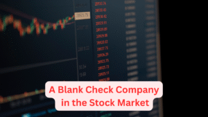 A Blank Check Company