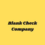 Blank Check Company