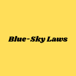 Blue-Sky Laws